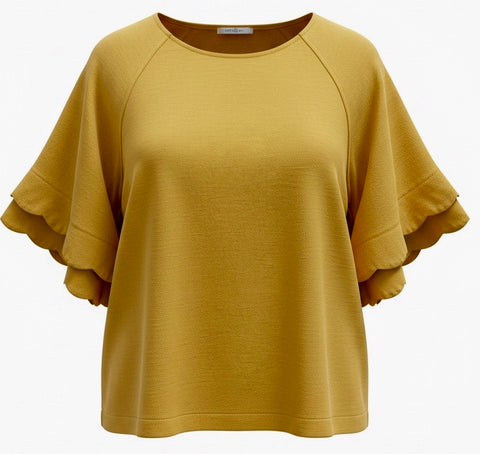 Restock! "Rachel" Linen Blend Top - The Katie Grace Boutique