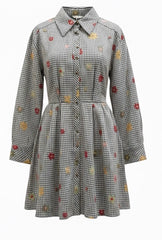 "Gigi" Long Sleeve Dress - The Katie Grace Boutique