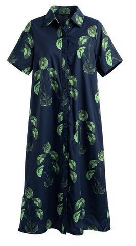 "Gwen" Midi Dress - The Katie Grace Boutique