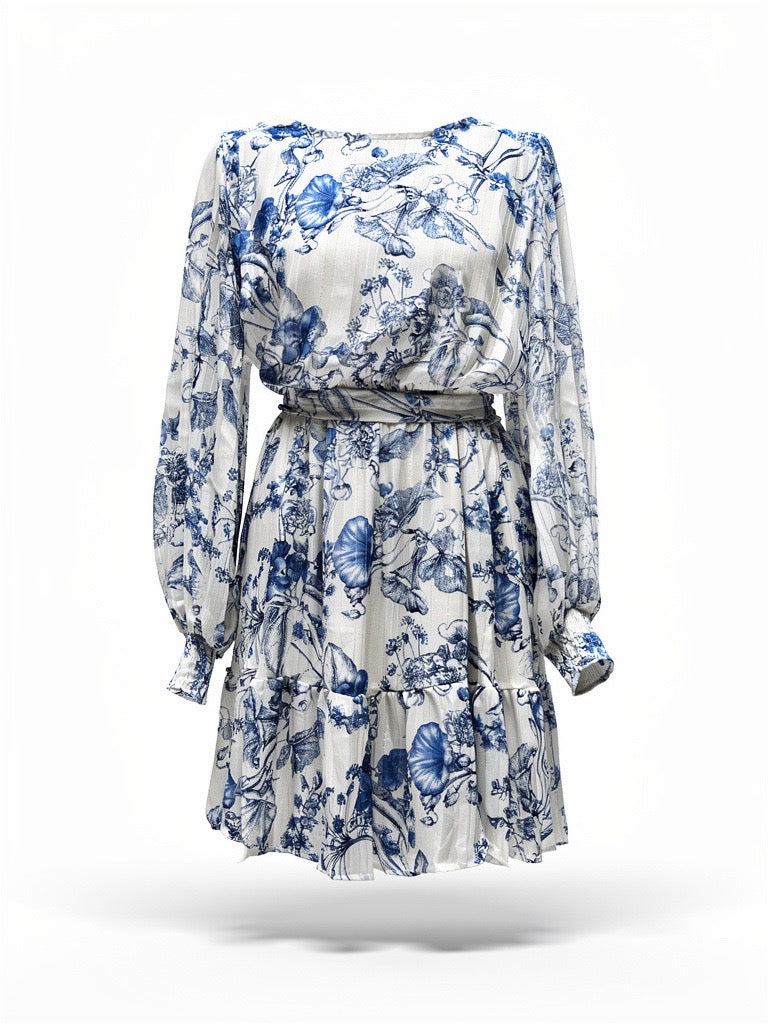 "Sarah" Lurex dress - The Katie Grace Boutique