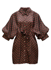 "Windi" Polka Dress - The Katie Grace Boutique
