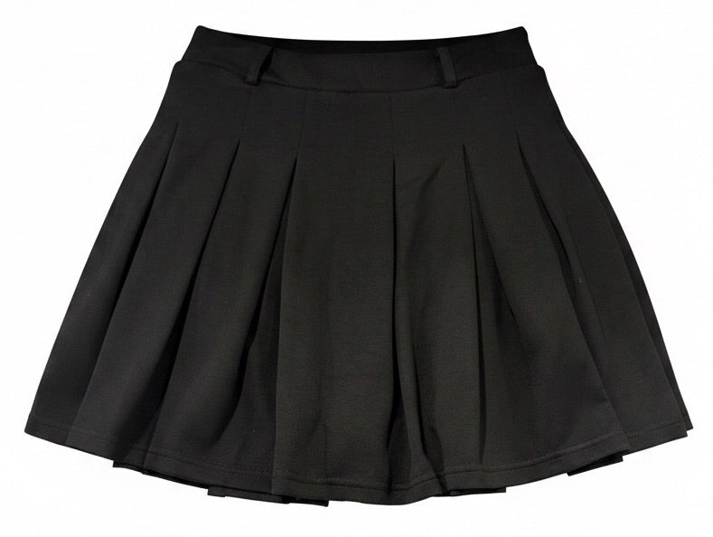 "Cristy" Luxe Knit Pleated Skirt - The Katie Grace Boutique