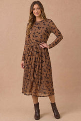 "Tabitha" Midi Dress - The Katie Grace Boutique