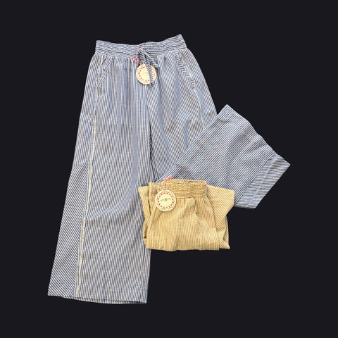 "Sloan" Linen Blend Pants - The Katie Grace Boutique