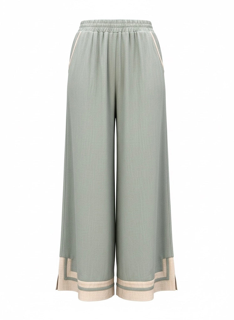"Harper" Linen Blend Pants - The Katie Grace Boutique