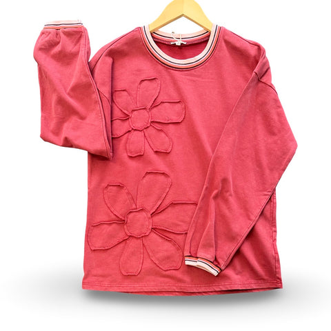 "Wendy" Mineral Washed Top - The Katie Grace Boutique