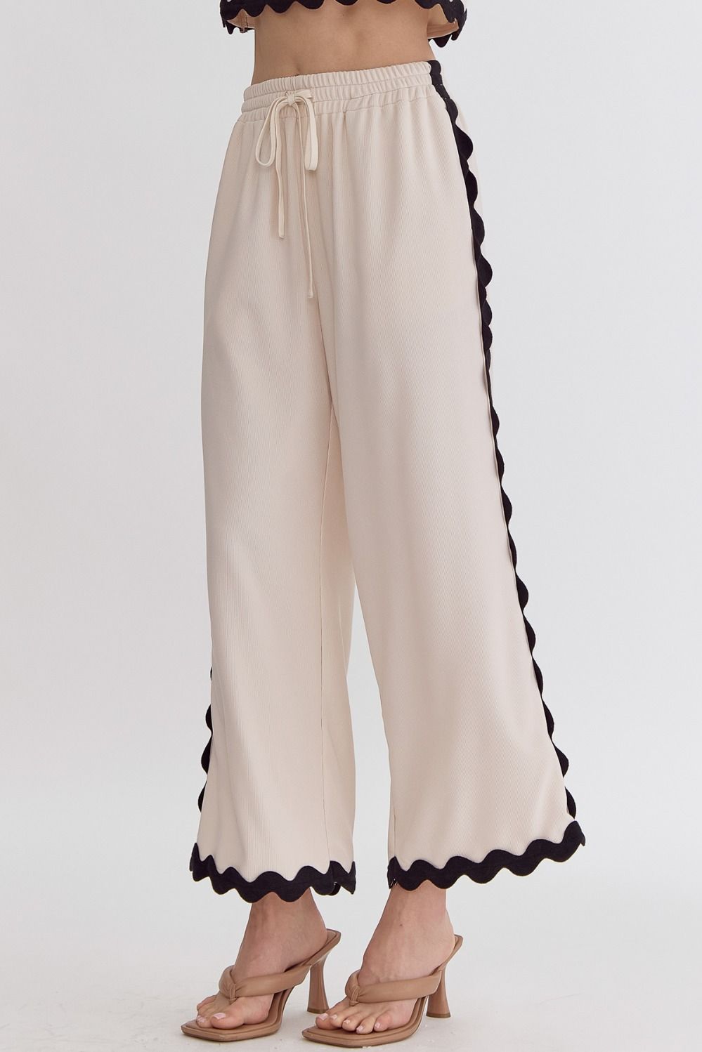 "Marlowe" Ric Rac Matching Separates - The Katie Grace Boutique