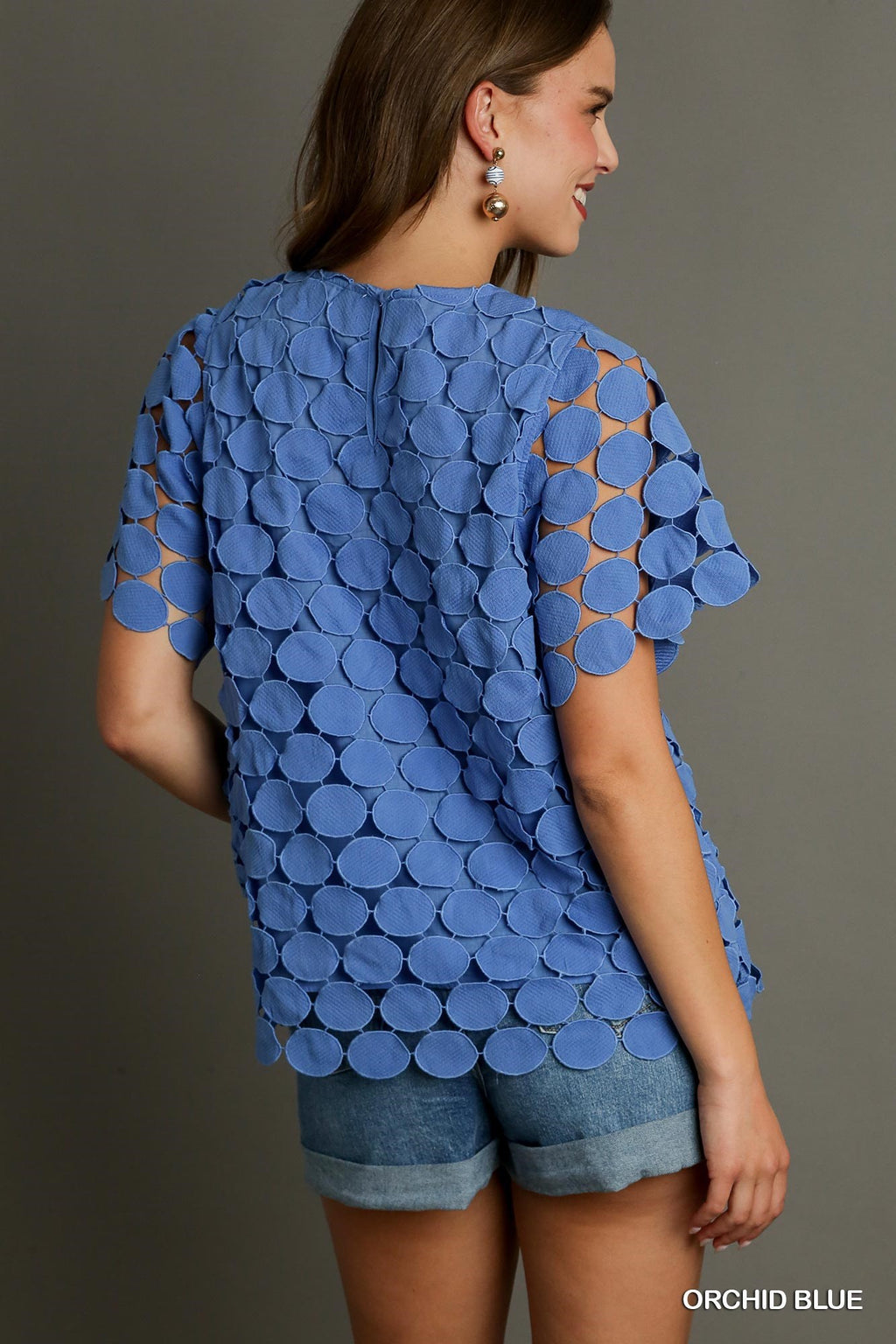"Melita" Circle Blouse - The Katie Grace Boutique