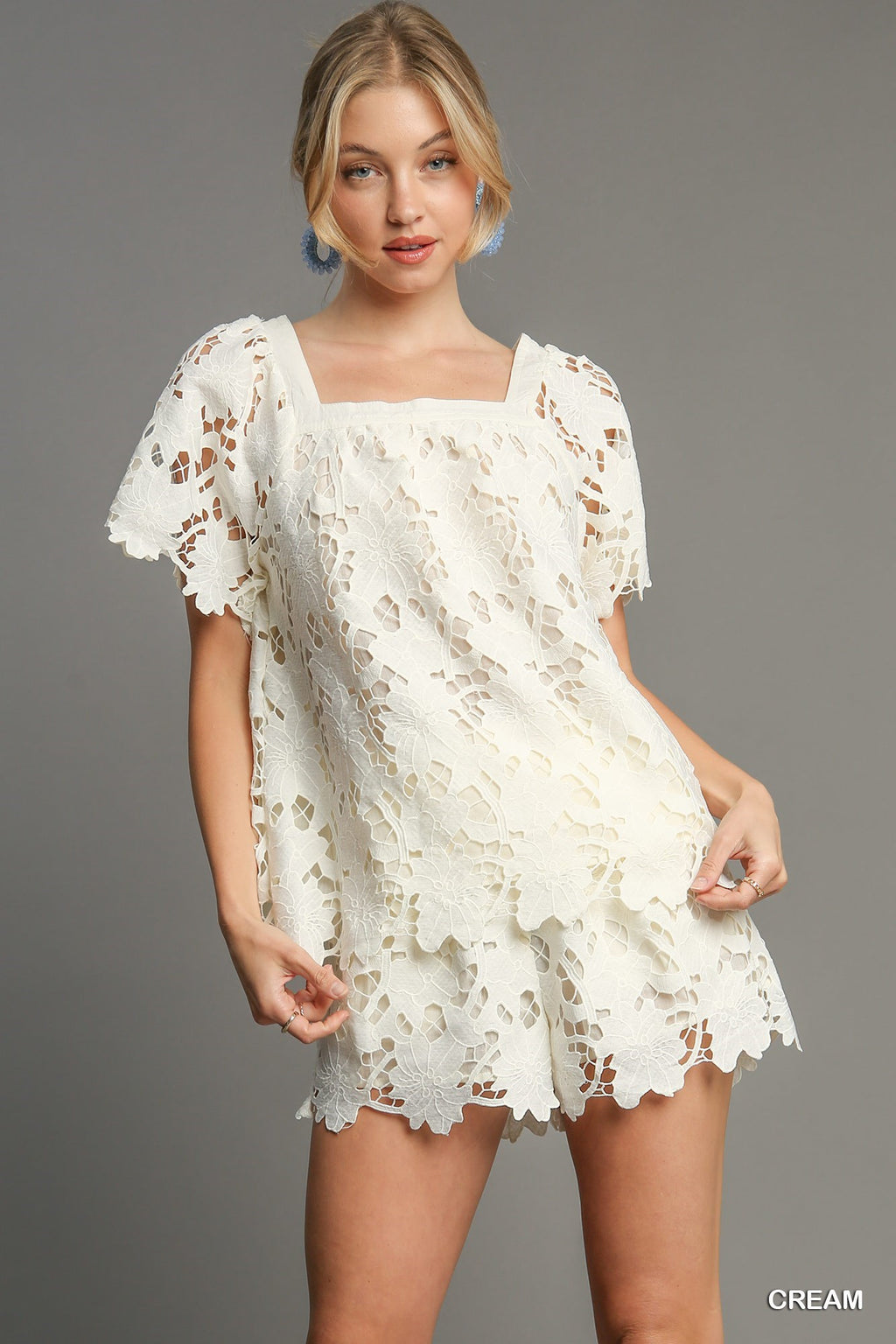"Kindra" Lace Matching Separates - The Katie Grace Boutique