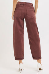Chocolate Barrel Jeans - The Katie Grace Boutique
