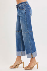 "Kelly" Seamed Jeans - The Katie Grace Boutique