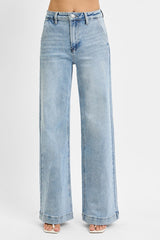 "Renee" Wide Leg Jeans - The Katie Grace Boutique