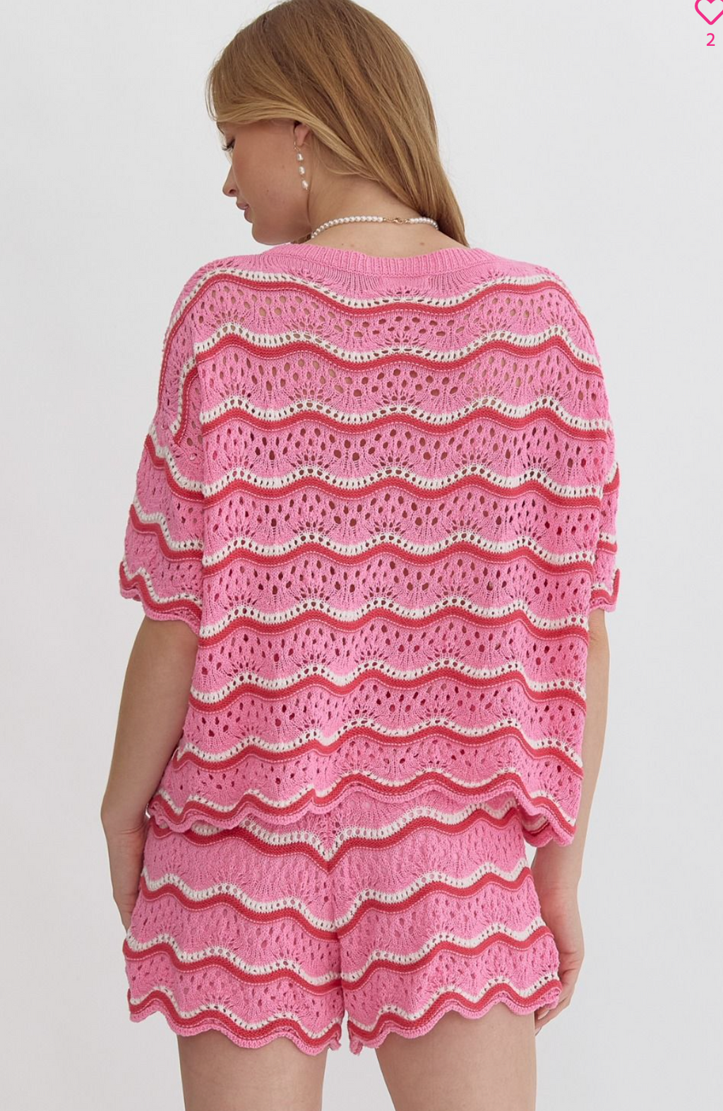 "Harmony" Crochet Shorts - The Katie Grace Boutique