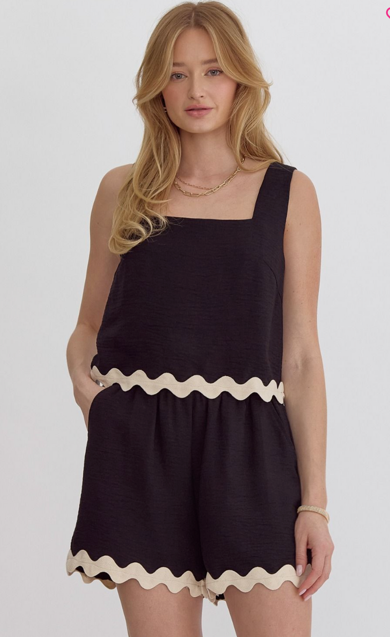 "Zuri" Ric Rac Seprates - The Katie Grace Boutique