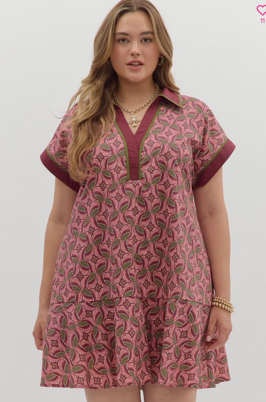 "Chloe" Abstract Dress - The Katie Grace Boutique