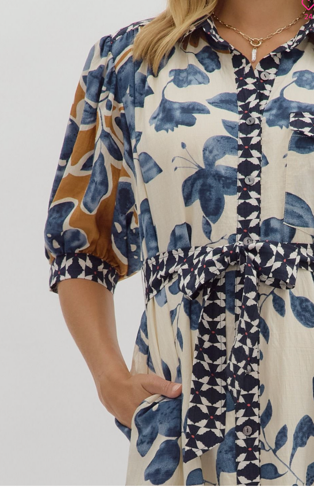 "Bonnie" Midi Dress, S-2XL - The Katie Grace Boutique