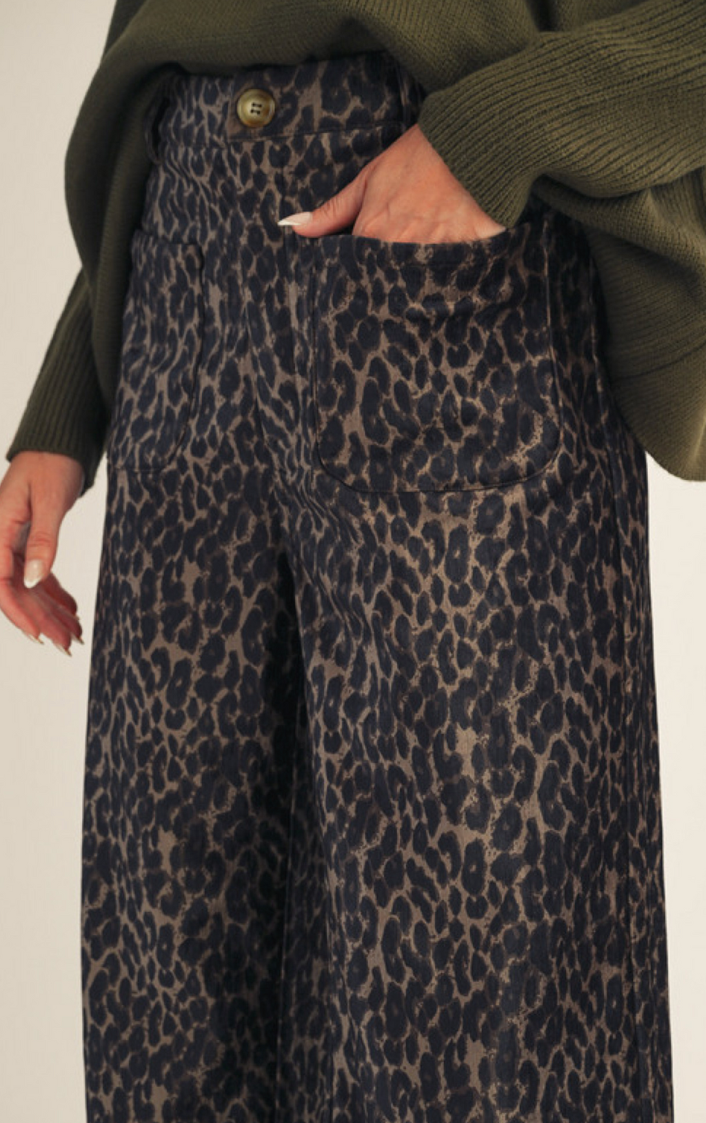 "Layla" Wide Leg Pants - The Katie Grace Boutique