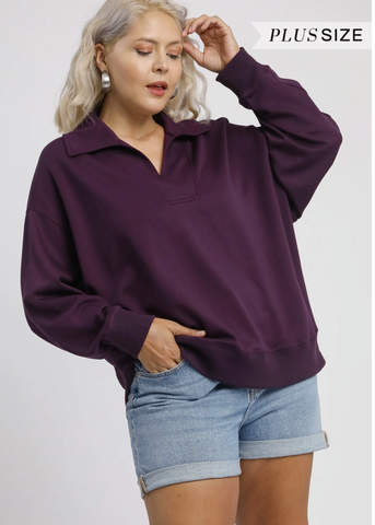 "Ashley" Luxe Knit Pullover, 2 colors - The Katie Grace Boutique