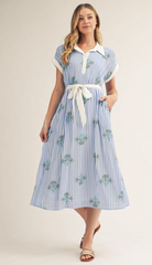 "Bonnie" Midi Dress - The Katie Grace Boutique