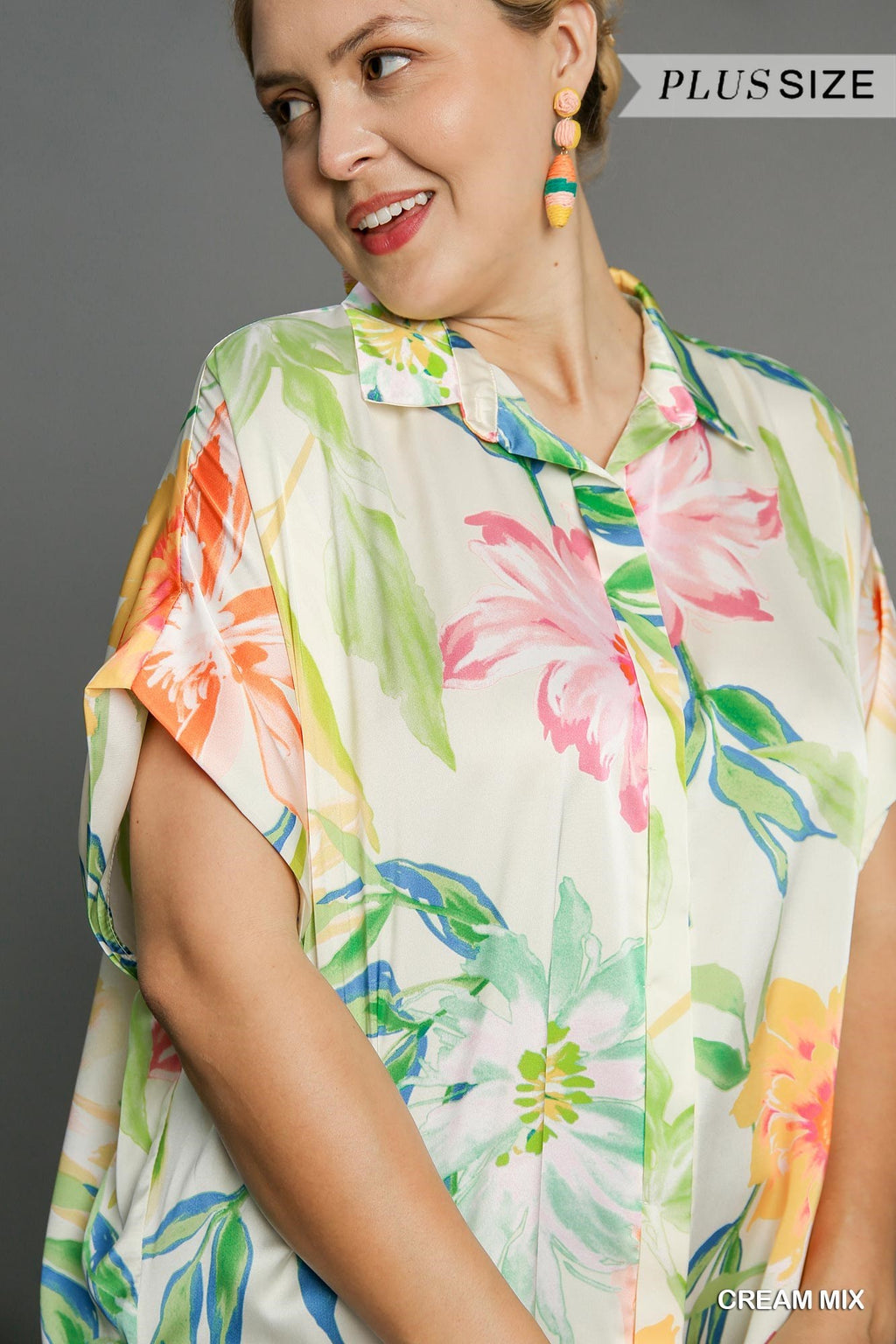 "Reese" Watercolor Separates, Plus - The Katie Grace Boutique