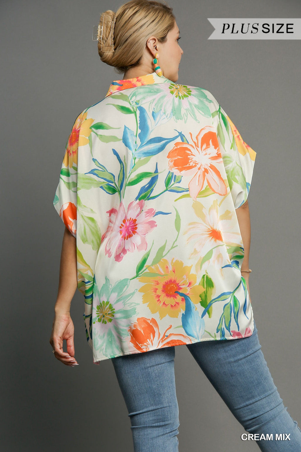 "Reese" Watercolor Separates, Plus - The Katie Grace Boutique