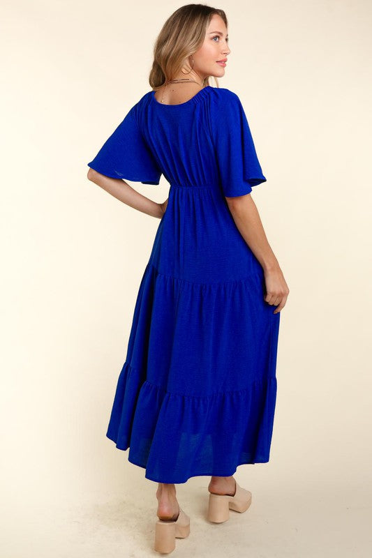 "Sydney" Tea Length Dress - The Katie Grace Boutique