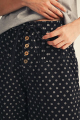 "Cloe" Wide Denim Jeans, Black - The Katie Grace Boutique