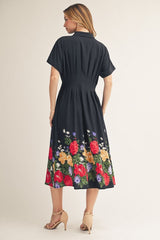 "Tanya" Pintuck Dress - The Katie Grace Boutique