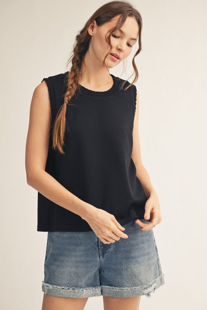 "Yolanda" Luxe Knit Top - The Katie Grace Boutique