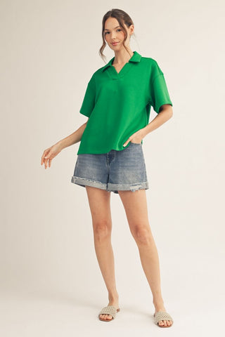 "Nora" Luxe Knit Top - The Katie Grace Boutique