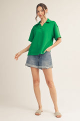 "Nora" Luxe Knit Top - The Katie Grace Boutique