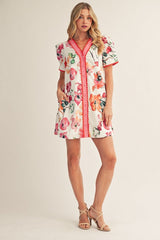 "Audra" Floral Dress - The Katie Grace Boutique