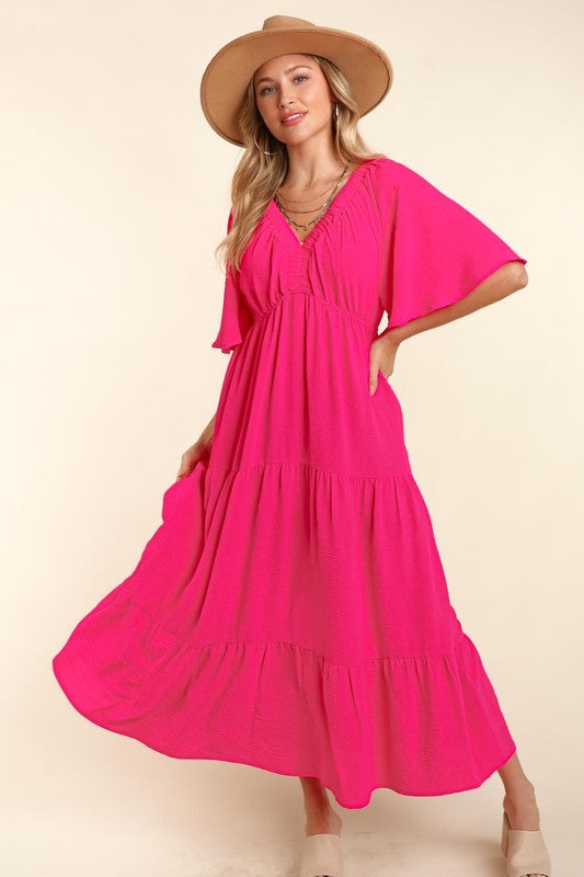 "Sydney" Tea Length Dress - The Katie Grace Boutique