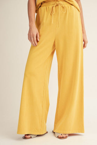 "Honey" Mineral Pants with Pockets - The Katie Grace Boutique