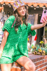 SALE! "Charmaine" Bubble Shorts - The Katie Grace Boutique