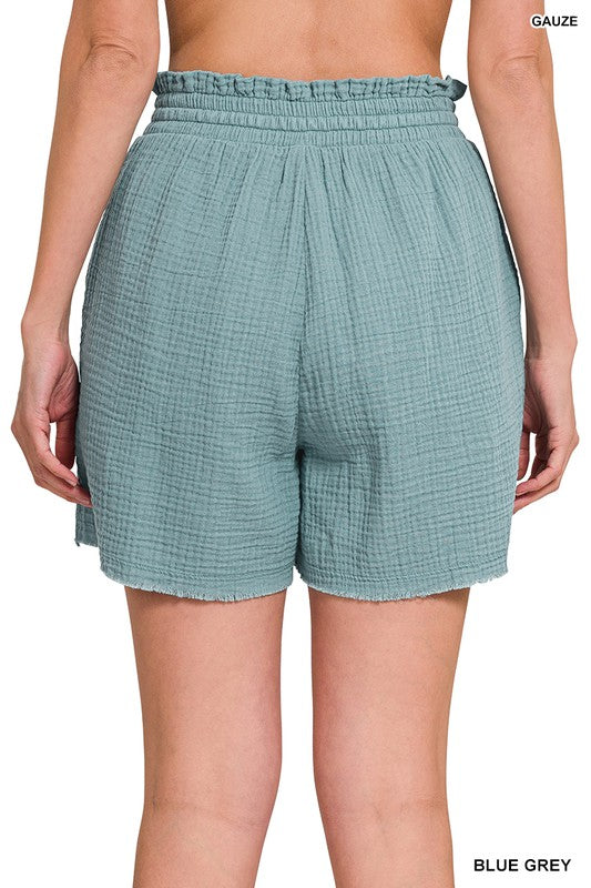 "Reese" Soft Cotton Shorts - The Katie Grace Boutique