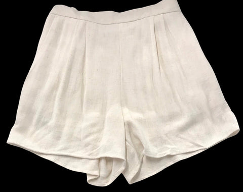 "Ellen" Linen Blend Shorts - The Katie Grace Boutique