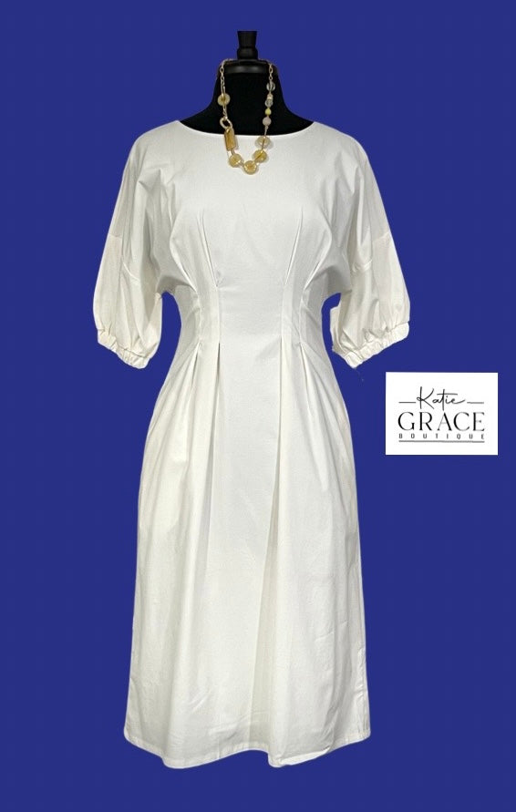 SALE! "Kaylee" Midi Dress - The Katie Grace Boutique